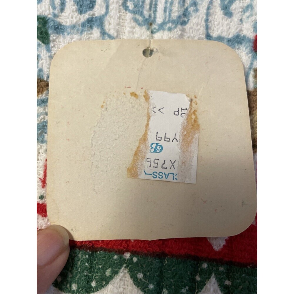 Vintage NOS Christmas Teddy Angel Kitchen Dish Cloth The Leshner Company - Picture 4 of 6
